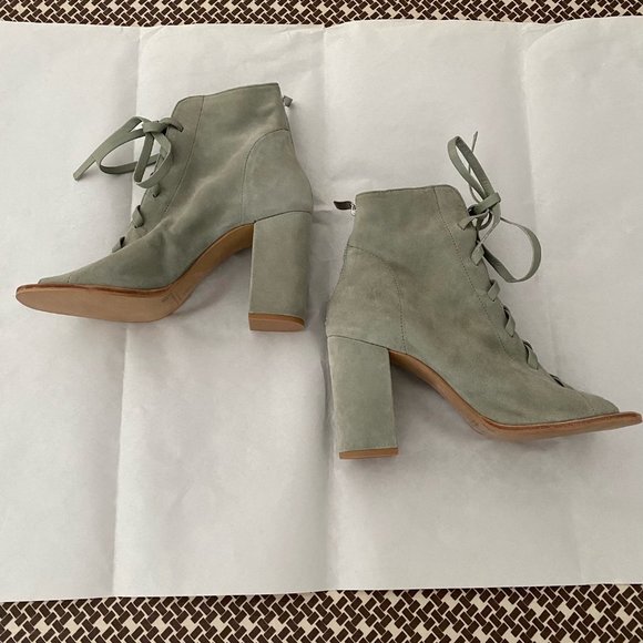 KRISTIN CAVALLARI FOR CHINESE LAUNDRY SAGE LAYTON LACE UP BOOTIES SIZE 9 - Picture 4 of 9